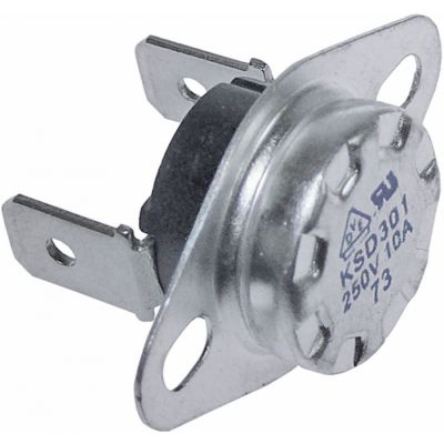 Termostat de contact, temp. 73°C, montare L 23,5 mm, 10 A - 390955
