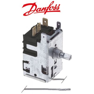 termostat tip 077B0804L țeavă capilară 810mm interval temperatură de funcționare +6 până la +15°C