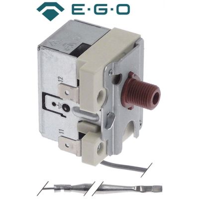 Termostat de siguranta 182°C, bulb ø 4 x 93 mm, L capilar 2445 mm - 391034