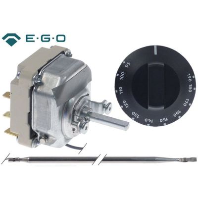 termostat T.max. 206°C interval temperatură de funcționare 95-190°C