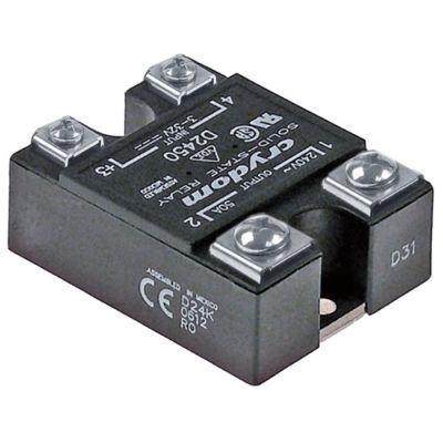 Releu de putere electronic - semiconductor SSR CRYDOM type D2450, 50 A, L 59 x 46 mm - 400780