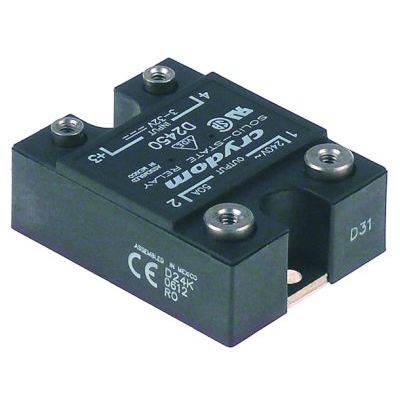 Releu de putere electronic - semiconductor SSR CRYDOM type D2450, 50 A, L 59 x 46 mm - 400781