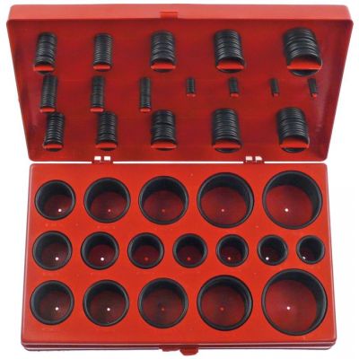 Trusa asortata oringuri EPDM, dimensiuni in inci, 407 bucati - in cutie - 401015