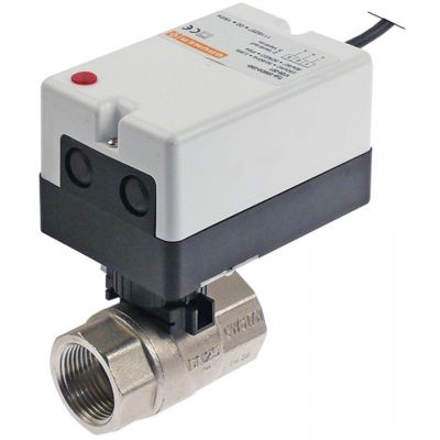 Robinet servo cu bila, filet intern 1", 230 V, actionare electrica - Cod 401140