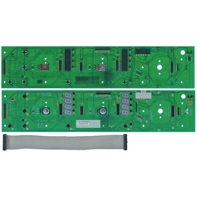 Placa electronica de comanda cu 2 display-uri, MBM RTFOC00672, 435 x 95 mm - 401232