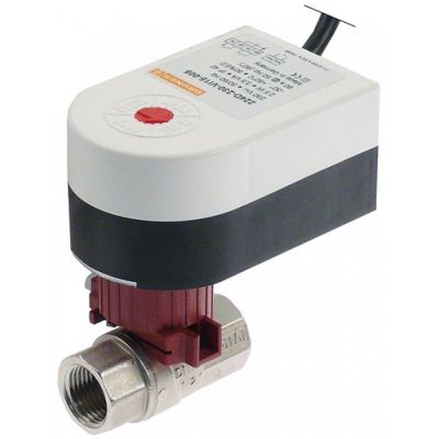 Robinet servo cu bila, filet intern ½", actionare electrica 230 V - Cod 401386