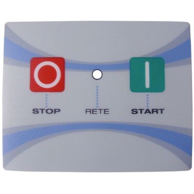 keypad foil L 100mm W 80mm - Code 401641