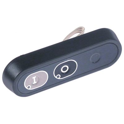 Tastatura cu 2 butoane I-O, 130 x 41 mm - 401694