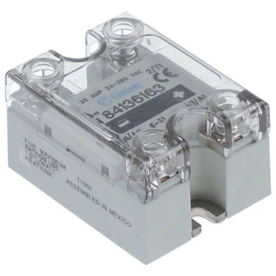 Releu de putere electronic - semiconductor SSR, 25 A, Crouzet GN84136163, 58 x 45 mm - 402223