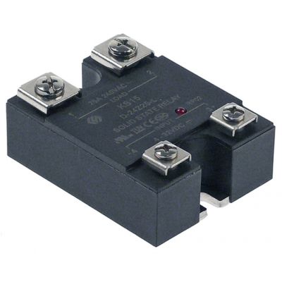 Releu de putere electronic - semiconductor SSR, HFS D-24Z25-L, 25 A, L 58 x 45 mm, cu LED - 402566