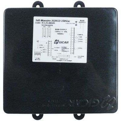 Unitate centrala 3d5 Maestro 2GRCD 230Vac, GICAR 9.5.25.40G01, 9.5.25.40V01 pentru masina de cafea GEM cu 2 grupuri