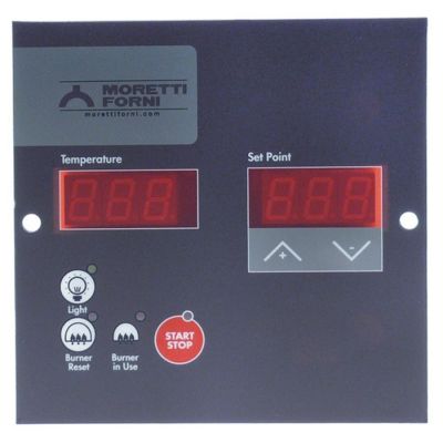Panou de comanda pentru cuptor pe gaz, Moretti model P110, dimensiuni 140x140 mm - 403059