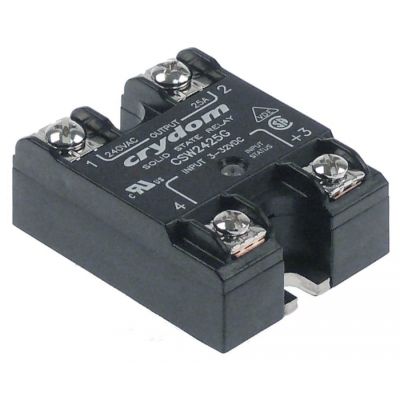 Releu de putere electronic - semiconductor SSR CRYDOM CSW2425G, 25 A, L 57 x 45 mm - 403540