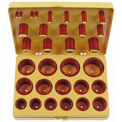 Trusa asortata oringuri de silicon, 386 bucati in sistem metric - 403581