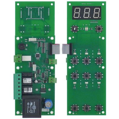 placa electronica de control p.c.b. pentru cuptor de pizza Michelangelo L 230mm L 80mm