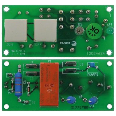 placa electronica de control p.c.b. pentru mașină de spălat vase L 75mm L 35mm