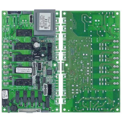 Placa electronica PCB 215041-2, pentru mașină de spălat vase, L 180x105mm - 403818