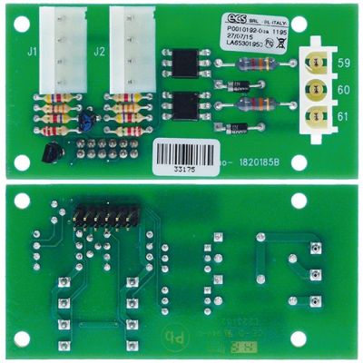 placa electronica de control p.c.b. pentru cuptor combinat cu aburi L 85mm L 42mm