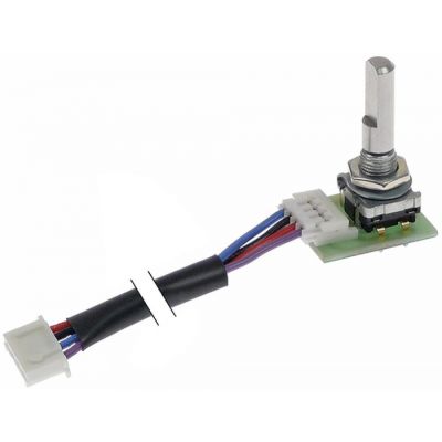 Encoder,unghi de rotație 360°, ax ø 6 x 4,6 mm, lungime ax 26 mm - 403835