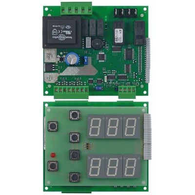 placa electronica display cu tastatura pentru cuptor de pizza L 125mm L 117mm