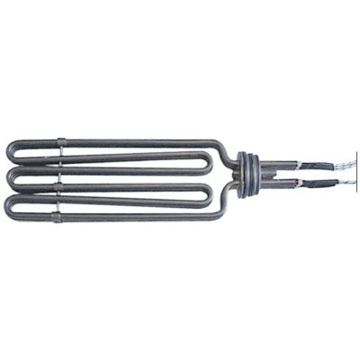 Rezistenta 6800 W, 230/400 V, cu 3 circuite, L 300 x 110 mm, H 35 mm, filet M54x1.5 mm, pentru friteuza/fierbator paste - 415297