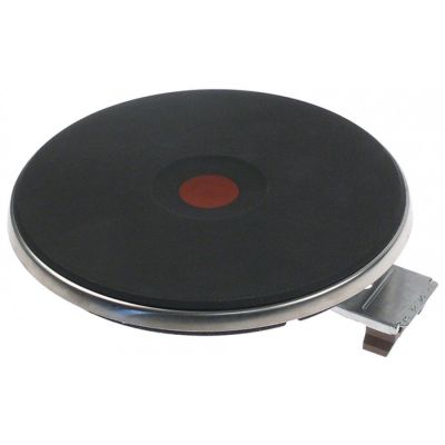 plita electrica ø 90mm 2000watt 230V racord 3 cleme cu șurub cu muchie rotunjită de 8mm