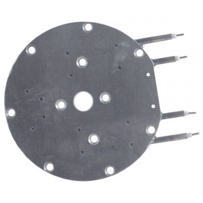 Plita electrica 2200W, 230V, cu 2 circuite, L 194 mm, H 27,mm, ø 170 mm, pentru generator abur - 418024