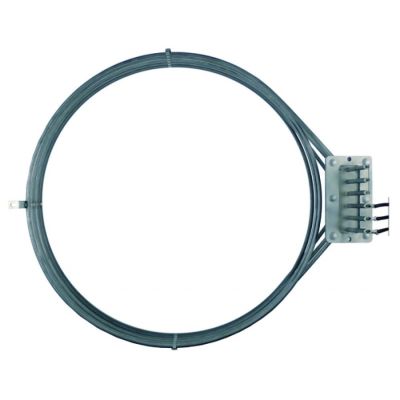 Rezistenta cuptor MKN, 9900 W, 400 V, cu 3 circuite, int. ø 450 mm, ext. ø 465 mm, L 500 mm, H 115 mm - 418749