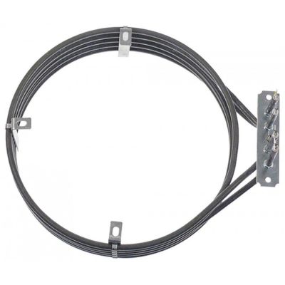 Rezistenta 5000W, 230V, int. ø 225 mm, ext. ø 235 mm, flansa L100 x 22 mm - 420509