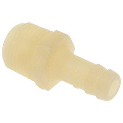 racord furtun SHURFLO drept orificiu de evacuare băuturi nailon alb TM