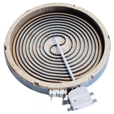 rezistenta radianta ø 200mm 1800watt 230V CÎ 1 reglare de energie cu indicator de temperatură