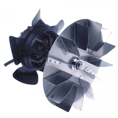 Ventilator cuptor 120 W, 230 V, 0,53 A, 2000 rpm, ebm-papst R2E180-AI01-12, ø 180 mm - 500128