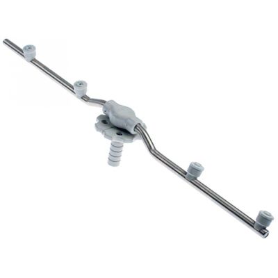 Brat complet de clatire cu 4 diuze, L 470 mm, ø montare 15,7 mm, pozitie jos - 501333