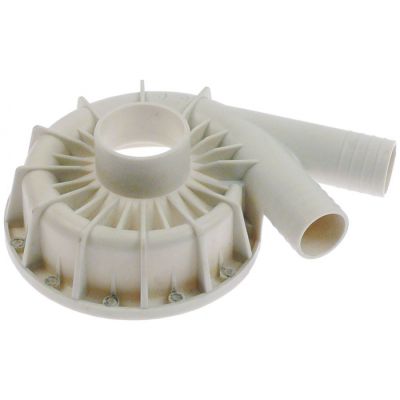 capac pompa FIR ø intrare 63mm ø ieșire 2x40mm tip de pompă 4267.5050 direcție de rotație dreapta