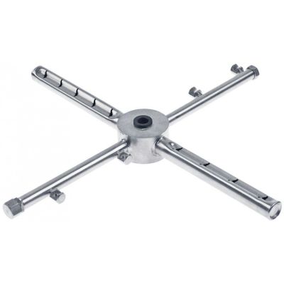 Cruce completa cu brate de spalare-clatire, L brat spalare 325 mm,  L brat clatire 326 mm, 9 diuze spalre, 4 diuze clatire - 504786