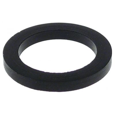 garnitura plana cauciuc DE ø 18mm DI ø 13mm grosime material 2mm pentru cap de duș