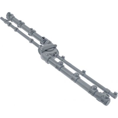 Brat de spalare H 38 mm, L 500 x 70 mm, 8 duze spalare, 6 duze clatire - 507486