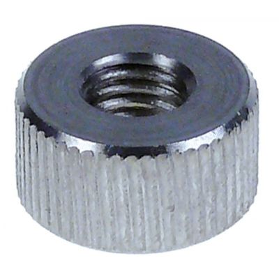 knurled nut for wash arm M10 ø 21 mm H 11 mm - Code 510051