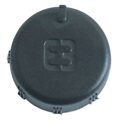knob switch zero mark ø 42 mm shaft ø 6x4,6mm flat surface bottom black - Code 510097