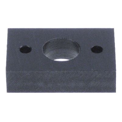 guide for spindle L 60 mm W 40 mm hole ø 21 mm thickness 15 mm - Code 510598
