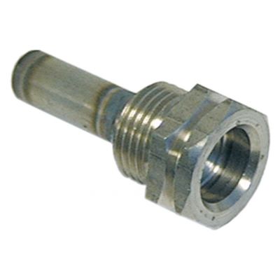 Soclu pentru sonda, ½", L 44 mm, INOX, simplu, ø 10 mm - Cod 510987