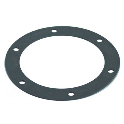 gasket 6 holes ED ø 129 mm ID ø 95 mm thickness 2 mm rubber - Code 511290