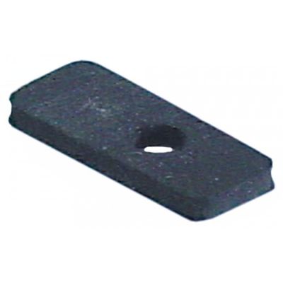 Garnitura pentru ghidaj 34x14x3 mm, ø int 7 mm - 511370