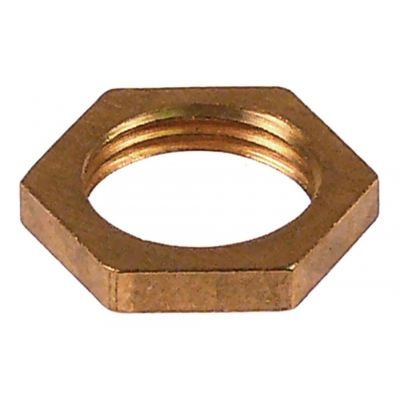 nut 3/8" H 4mm brass A/F 21 Qty 1pc - Code 511472
