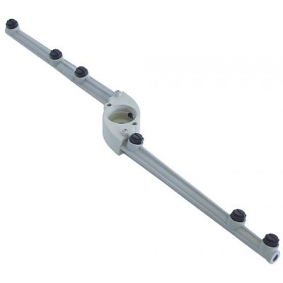 rinse arm L 520 mm mounting ø 14 mm nozzles 6 mounting pos. bottom - Code 512230