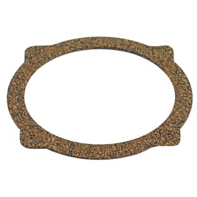 gasket cork D1 ø 114 mm D2 ø 91 mm thickness 2 mm hole distance 113/80mm with 4 screw holes - Code 512237