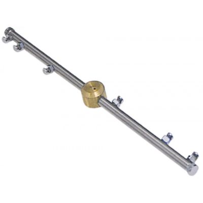 rinse arm L 370 mm nozzles 6 mounting ø 13 mm mounting pos. bottom - Code 513007