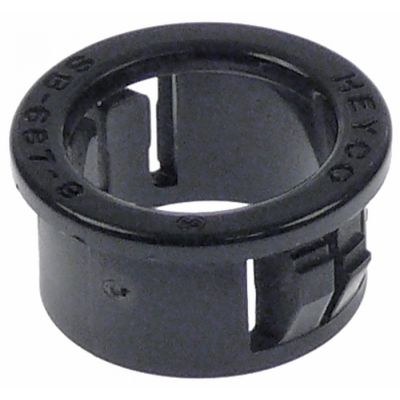 racord de trecere DI ø 14mm DE ø 20mm  ø montaj 17.5mm Î 10mm