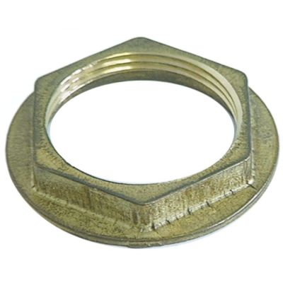 nut 1½" ø 66 mm H 10,5 mm WS 52 brass Qty 1 pc - Code 516073