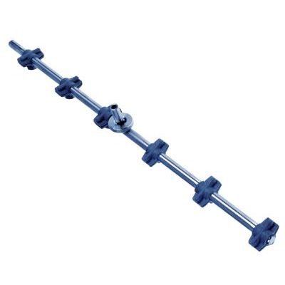 rinse arm L 510mm nozzles 6 - Code 516100